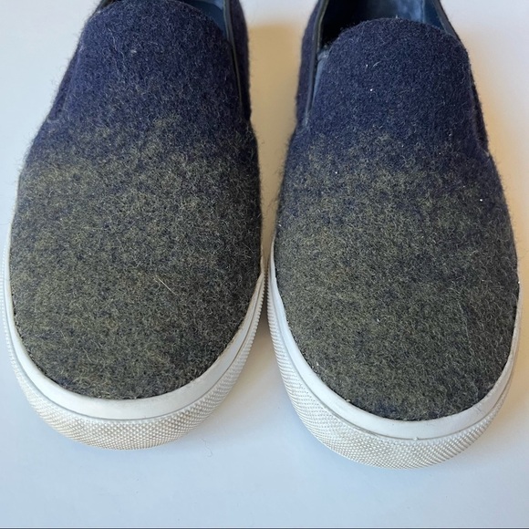 Tory Burch Stardust Ombré Leather Wool Sneakers - Picture 10 of 15